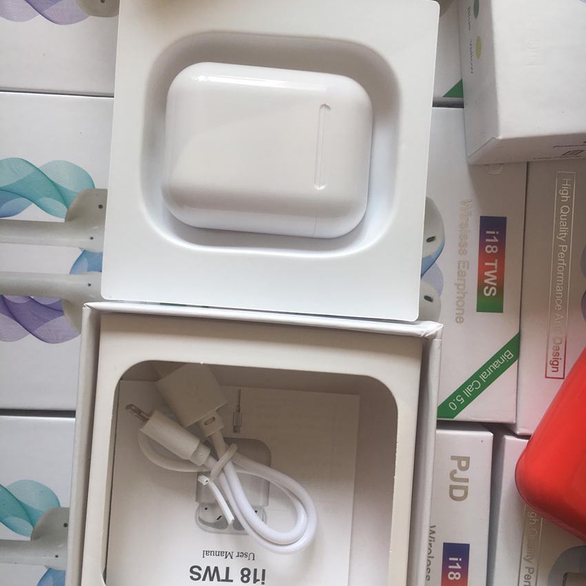 Tai nghe Airpods - Tai nghe airpods i18 TWS wireless Cảm ứng