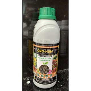 Phân bón ORG-HUM bổ sung Humic Acid và Fulvic Acid chai 1 lít