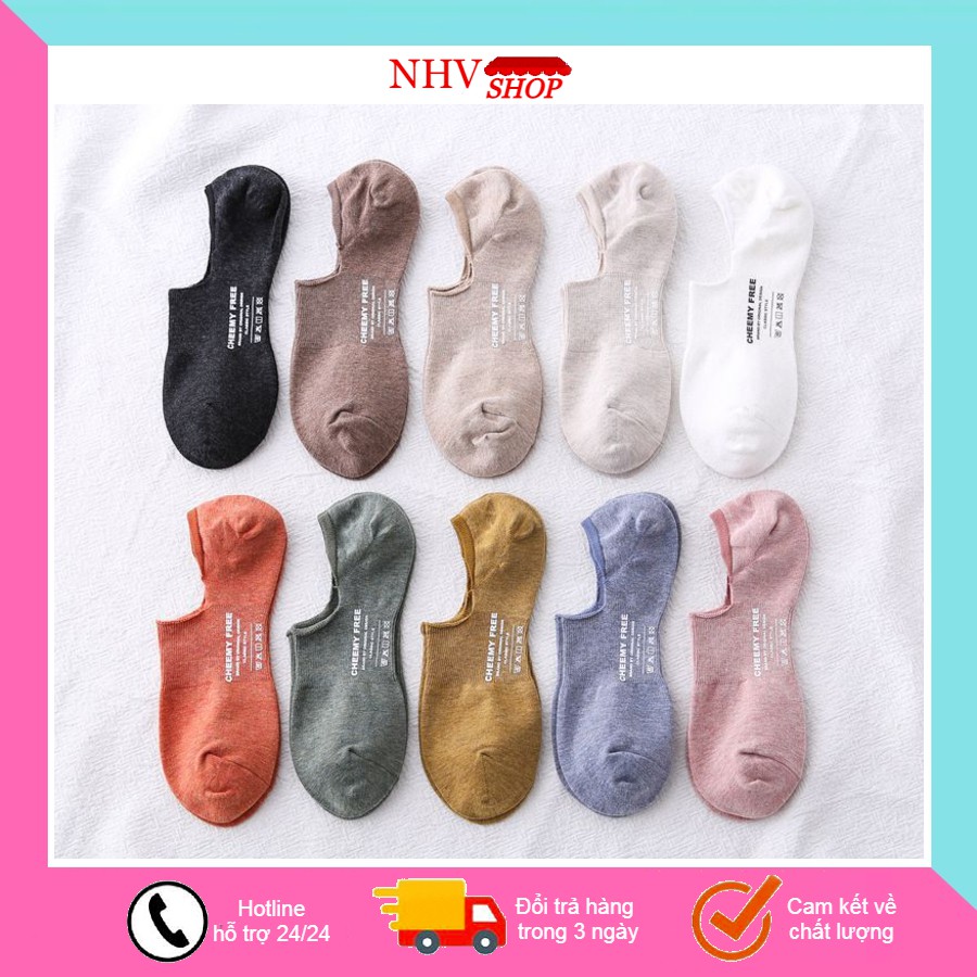 TẤT Công sở nữ cổ thấp CHEEMY FREE CAO CẤP⚠️ FREE SHIP⚠️