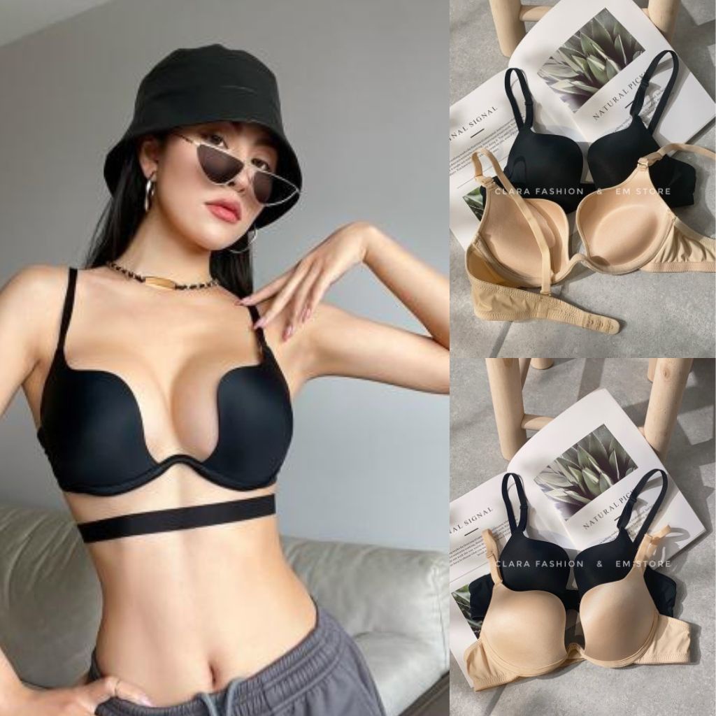 Áo Bra Khoét Ngực Đa Năng Mặc Được 6 Kiểu Có Gọng Mút Vừa C22 | BigBuy360 - bigbuy360.vn