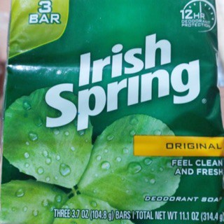 LỐC 3 CỤC XÀ BÔNG IRISH SPRING 314g/1sp