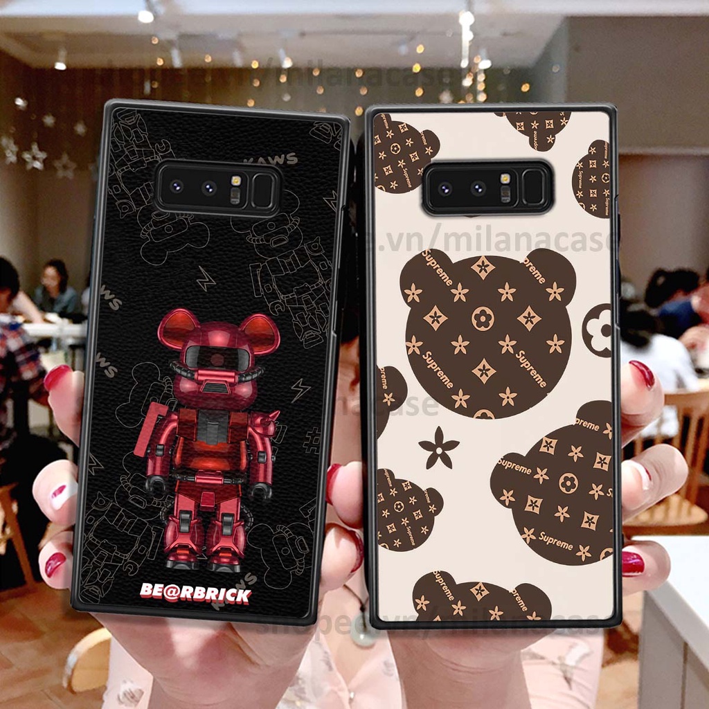 Ốp Samsung Note 8 gấu be@rBrick gấu Teddy Kaws siêu đẹp, phong cách, cá tính
