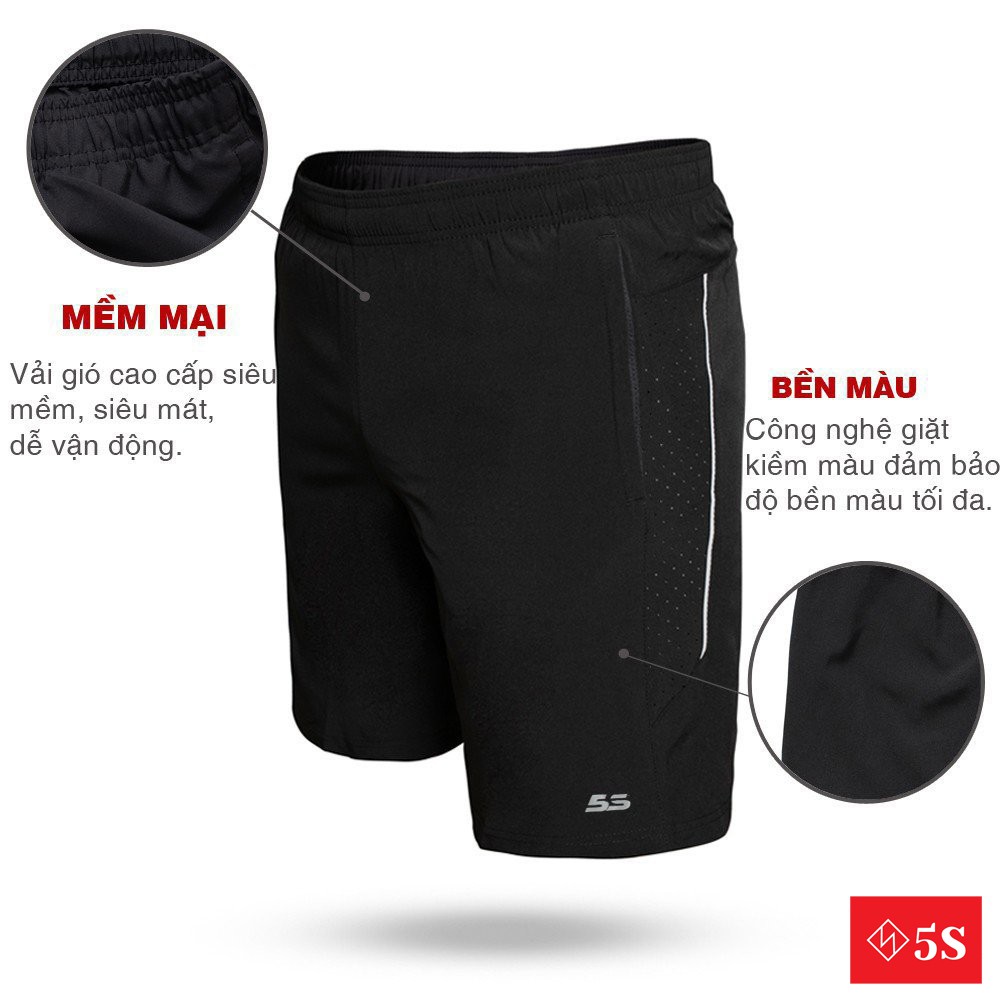 Quần Thể Thao Nam 5S (4 màu), Dáng Ngắn, Chất Liệu Co Giãn Tốt, Lưng Chun Thoải Mái (QSG21010-04) | BigBuy360 - bigbuy360.vn