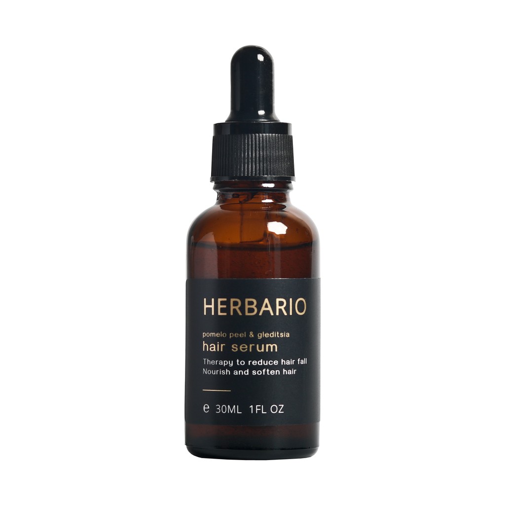 Serum mọc tóc Vỏ Bưởi và Bồ Kết Herbario 30ml