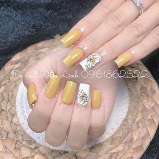 sticker hoa 5D gắn móng tay