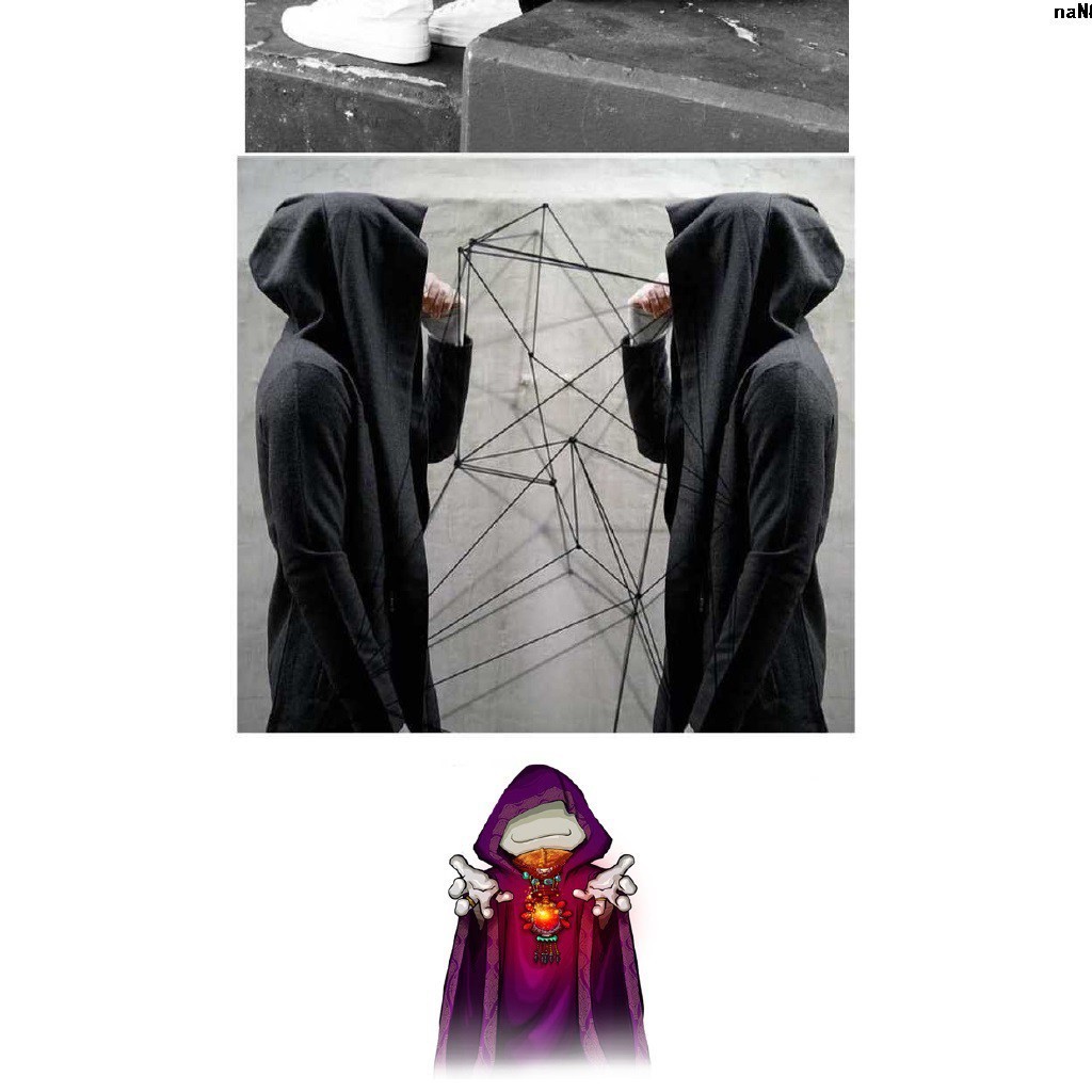 Áo hoodies Assassin thời trang dành cho nam Áo khoác gió dáng dài màu tối thời trang