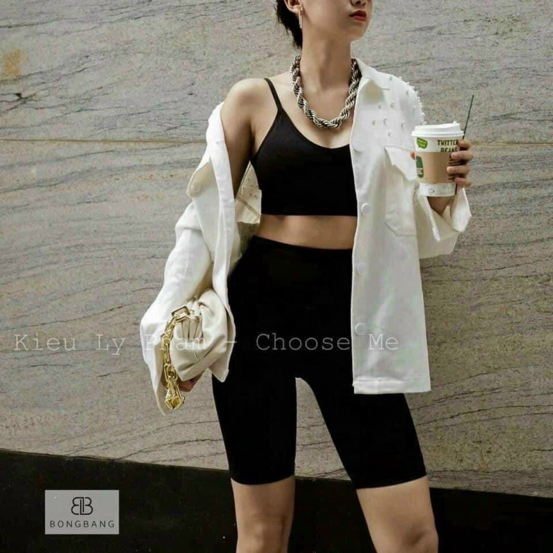 Quần legging ngố hàng đẹp Thailand