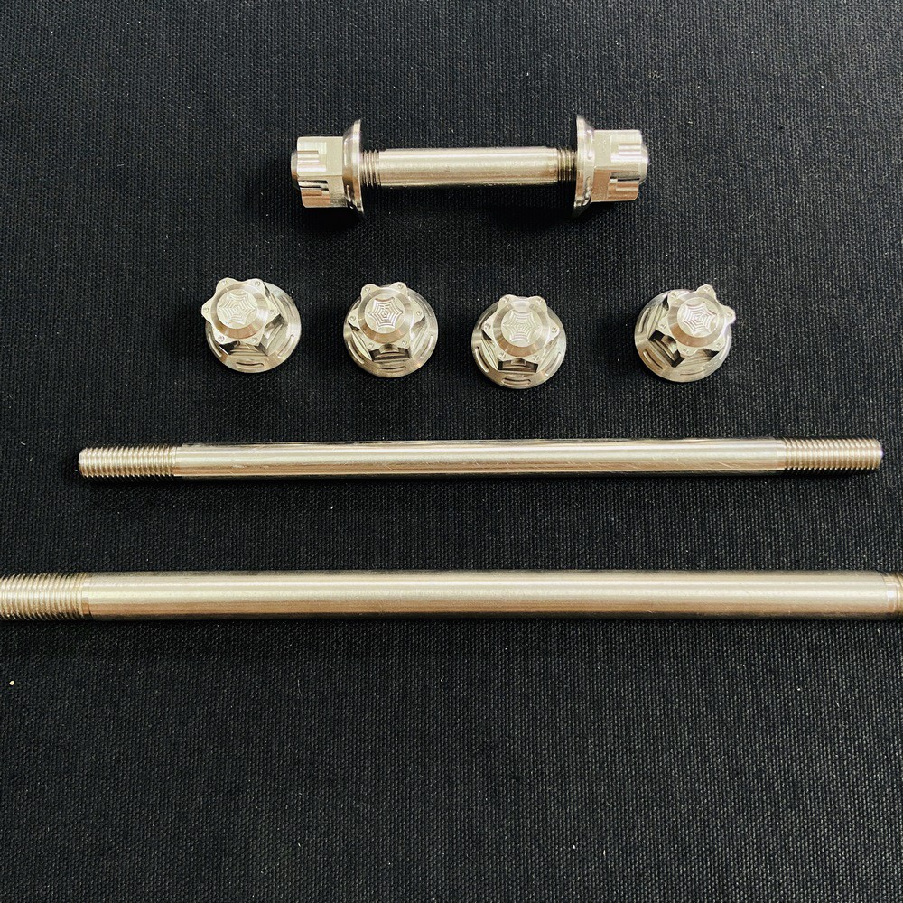 BỘ CỐT TRỤC BÁNH SALAYA KÈM TÁN TRƯỚC SAU CHO CÁC XE YAMAHA ( BAO SÁNG BÓNG TRỌN ĐỜI )