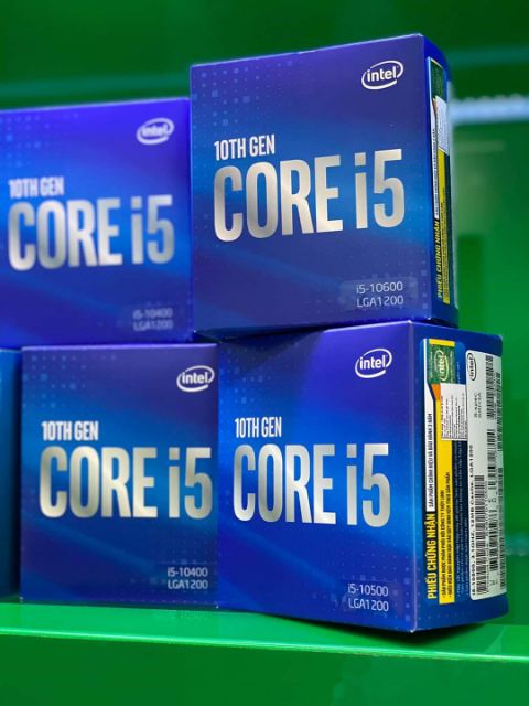 CPU Intel Core i5 10400 (2.9 GHz turbo up to 4.3 GHz, 6 core 12 Threads , 12MB Cache, 65W) - Chính hãng intel | BigBuy360 - bigbuy360.vn