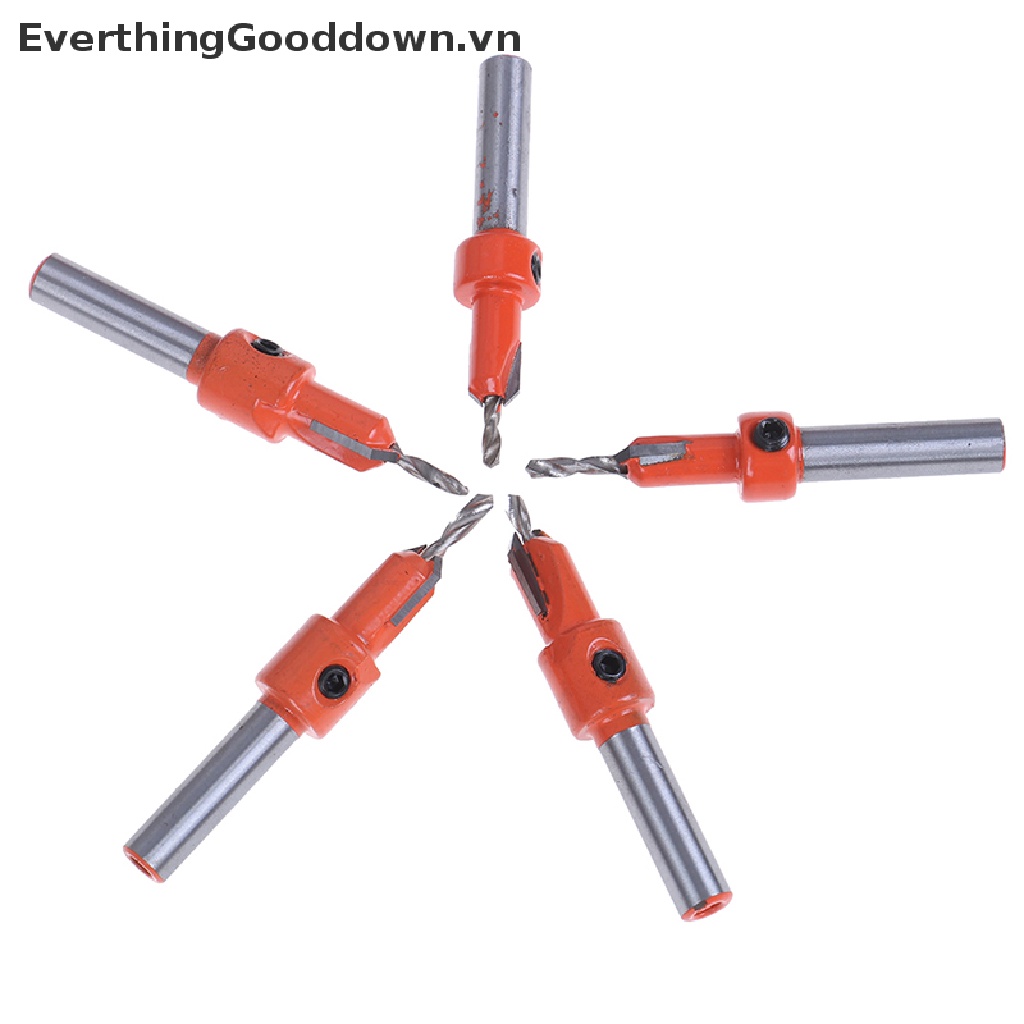 Bộ Mũi Khoan Gỗ Lỗ Xoắn Ốc Chuyên Dụng