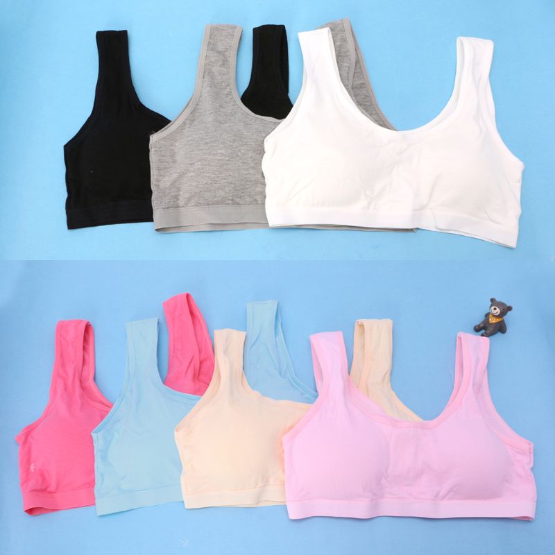 Haha Áo Ngực Thể Thao Cotton Co Giãn Mềm Mại Dành Cho Nữ
