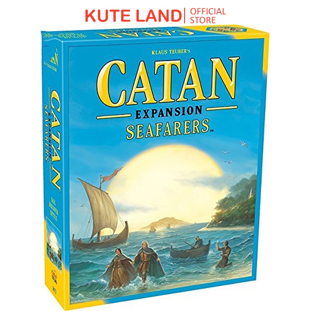 Bộ Trò Chơi Board Game Catan Expansion Seafarers Biển Huyền Thoại Bản Mở Rộng Tiếng Anh BG6-4