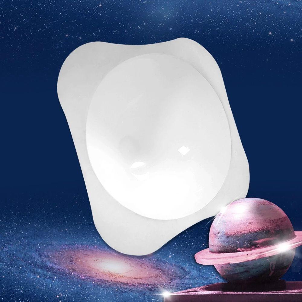 Khuôn Silicone Tạo Hình Làm Bánh Kẹo Hình Bán Cầu / Trái Tim 3D