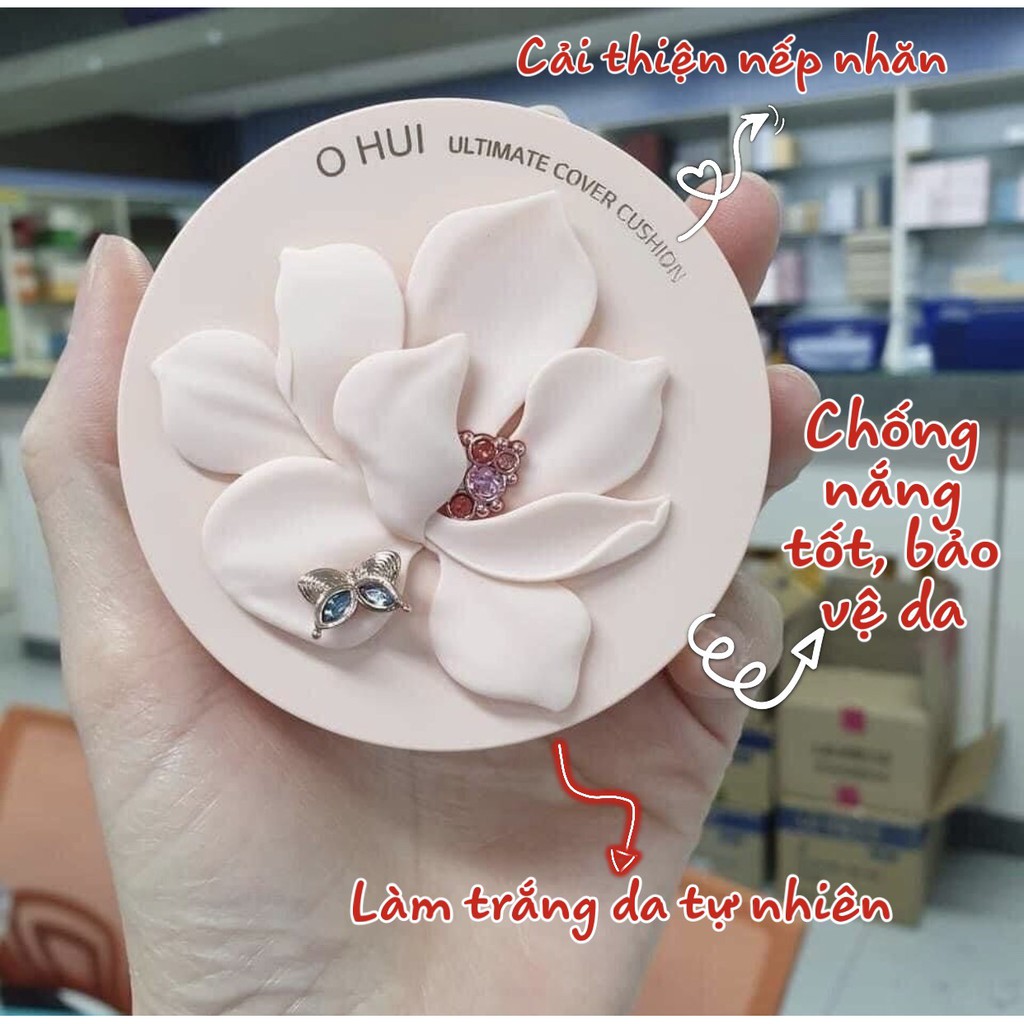 [Tặng 2 lõi] Phấn nước Ohui Ultimate Cover Lifting Cushion SPF 50+/PA+++ | BigBuy360 - bigbuy360.vn