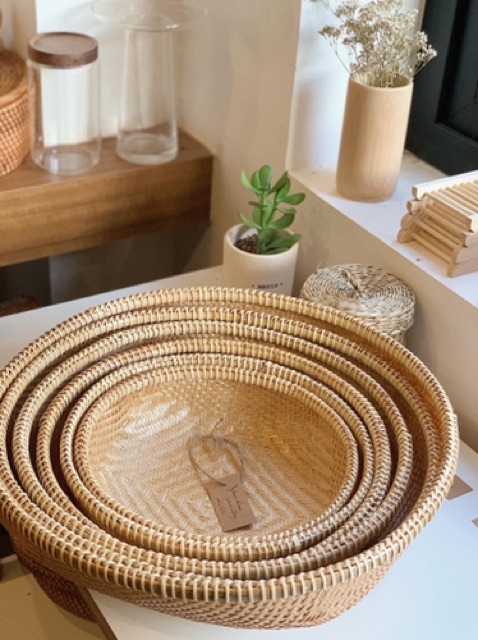 Rổ tre tự nhiên