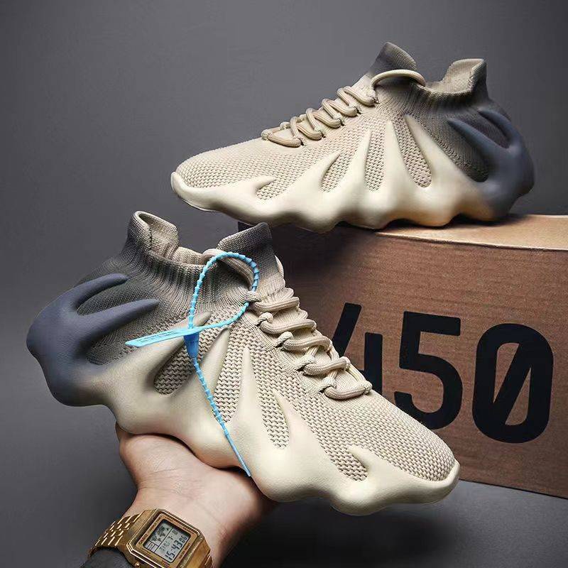 Giày Dừa Nam. Giày Thể Thao Phối Lưới Thoáng Khí Thời Trang Mùa Hè Phong Cách Mới Cho Nam 450