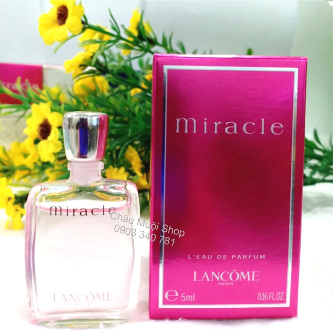 Tách sét Nước Hoa Lancôme Paris Miracle -5ml - The Best Of Lancôme Frances