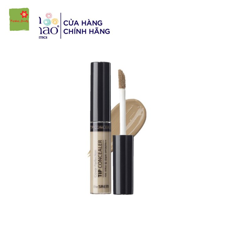 [Mã giảm giá của shop] [CÓ SẴN] Che Khuyết Điểm The Saem Cover Perfection Tip Conceale