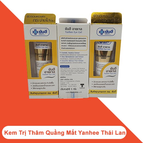 Kem thoa thâm quầng mắt Yanhee Eye Gel 5g Thái Lan