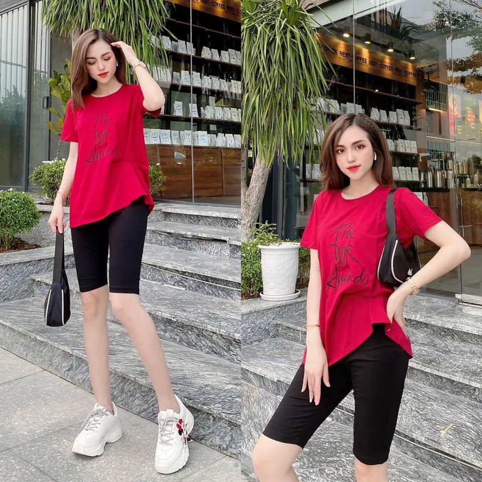 Đồ Bộ Cotton Ngố Thêu Siêu Hot- Sản Phẩm Y Hình