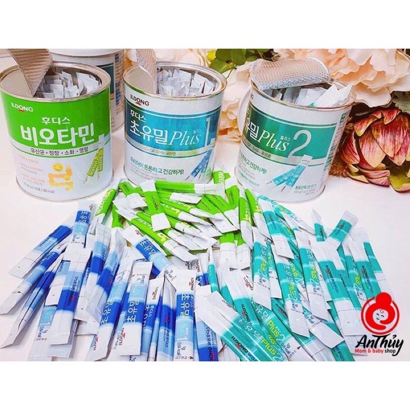 Men idong, sữa non idong 1, 2