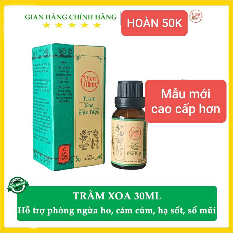 Tinh dầu tràm xoa đặc biệt Viên Minh MẪU MỚI (CHÍNH HÃNG)