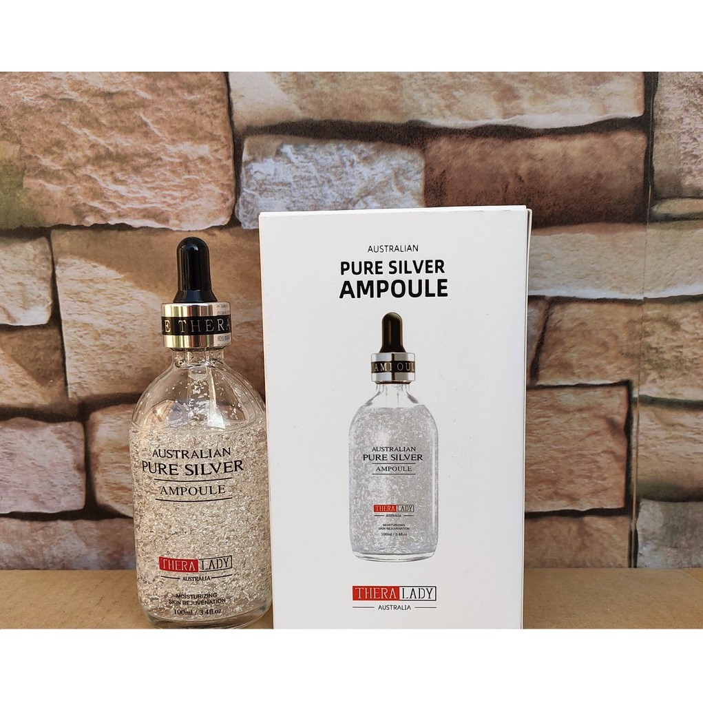 Serum Tinh Chất Vàng, Bạc Thera Lady Australian Ag Pure Silver,Gold Ampoule 100ml của Úc 24k (úc)