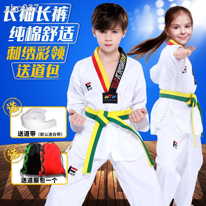 Áo Khoác Tập Võ Taekwondo Karate Chất Liệu Cotton Cho Nam Nữ