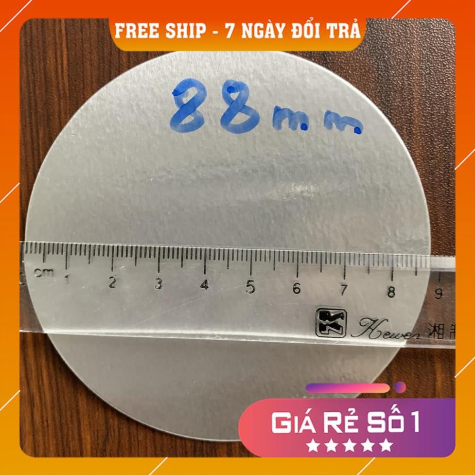 FREESHIP | Màng seal nhôm cắt theo yêu cầu khách hàng - dùng cho hũ nhựa PET