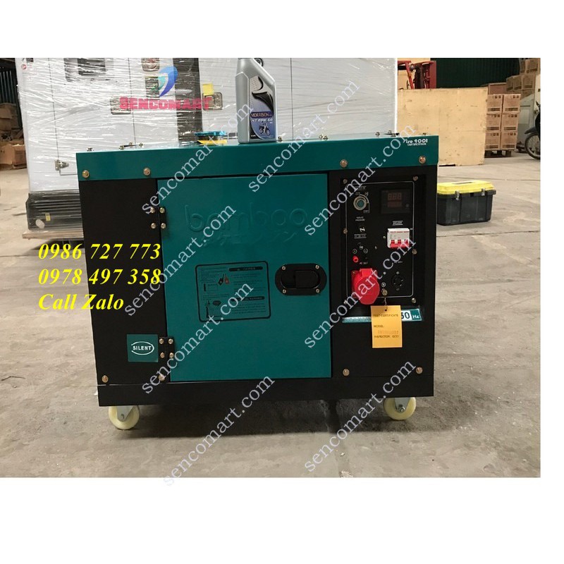 Máy phát điện chạy dầu 3 pha 8kw Bmb 9800ET hàng chính hãng bảo hành 12 tháng