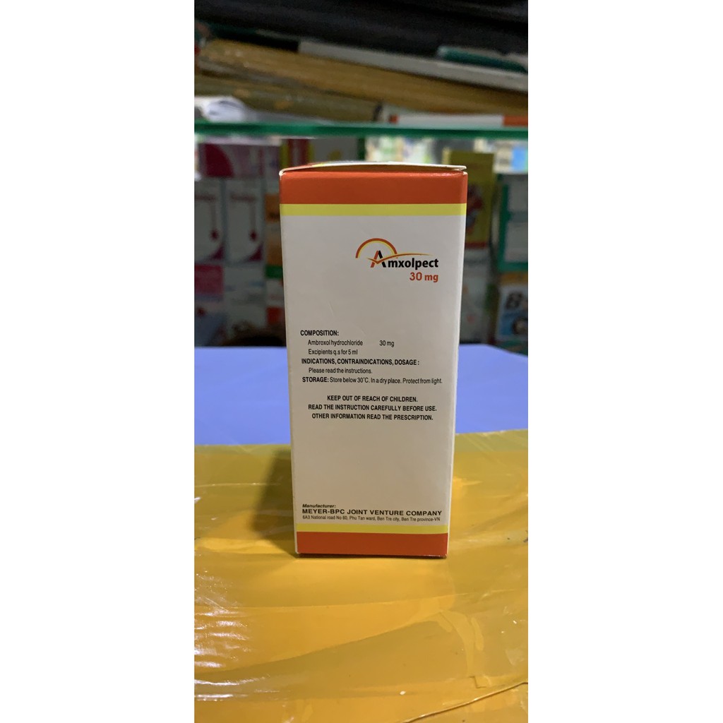 Thuốc Amxolpect 30mg