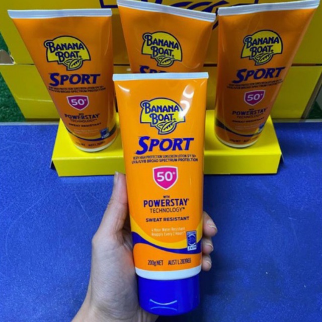 Kem chống nắng Banana Boat Sport SPF 50+ 200ml Úc