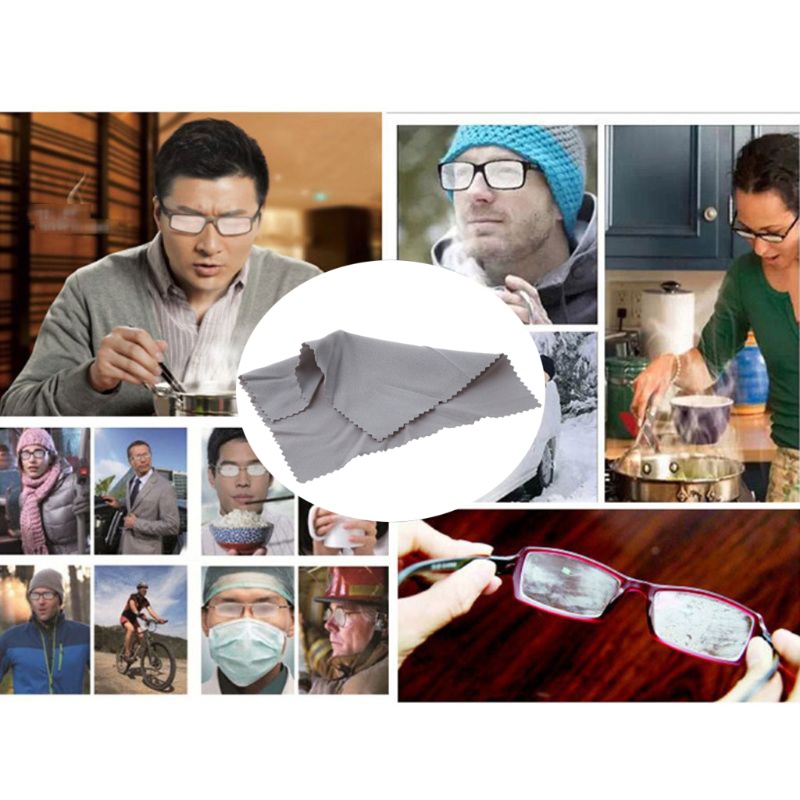 ✿ Khăn Lau Kính &amp; Ống Kính Camera Điện Thoại &amp; Laptop Bằng Sợi Nhỏ