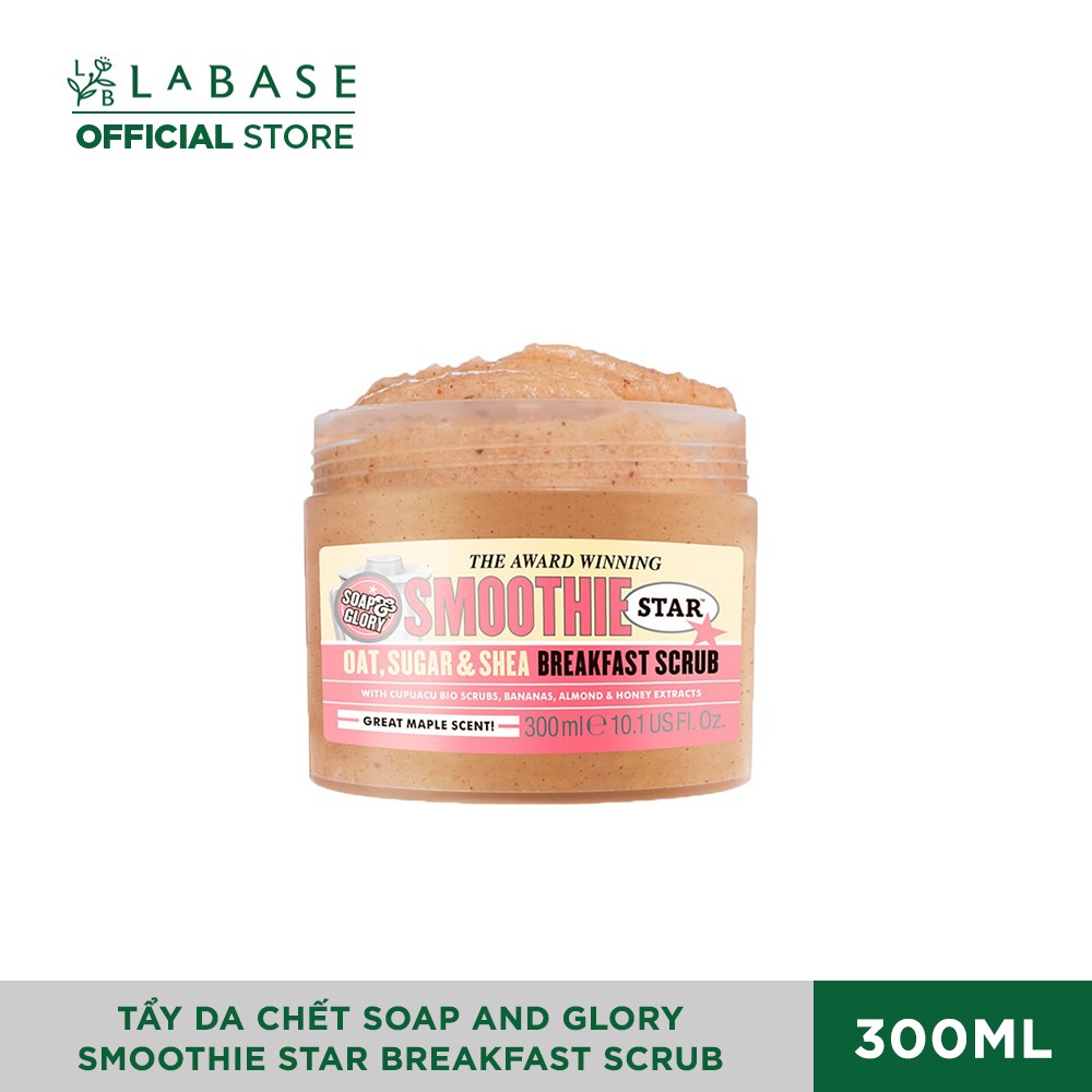 Tẩy da chết Soap and Glory Smoothie Star Breakfast Scrub 300ml (Bill Anh)