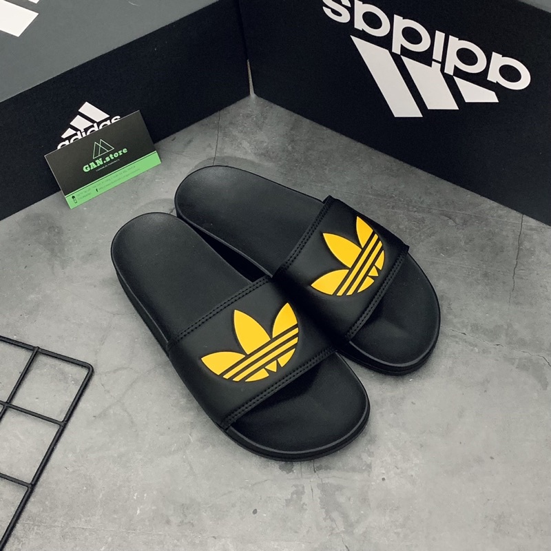 DÉP ADIDAS PU LIGHT NEW ĐẾ ÊM CHỐNG THẤM - Hàng sắc nét đẹp không tì vết full box