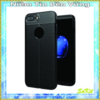 Ốp lưng vân da mỏng auto focus cho điên thoại 6plus, 6s plus, 7plus, 8plus