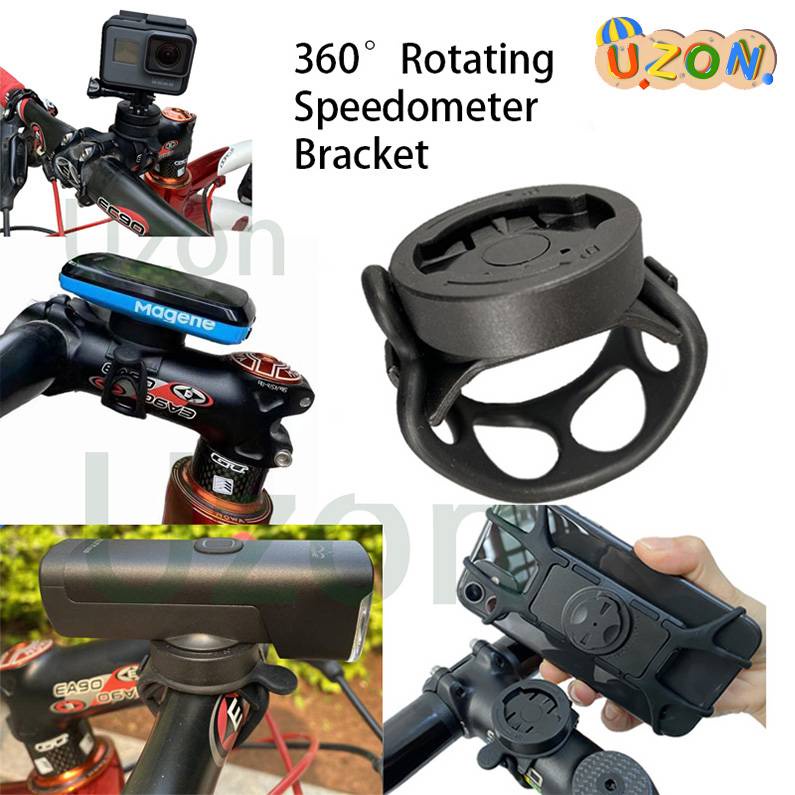 Giá Đỡ Đồng Hồ Đo Tốc Độ Xe Hơi Xoss Tháo Lắp Nhanh 360 Độ° Giá Đỡ Đèn Pin Maikin/Garmin/Wahoo/Walker/Barretteng Gắn Xe Đạp