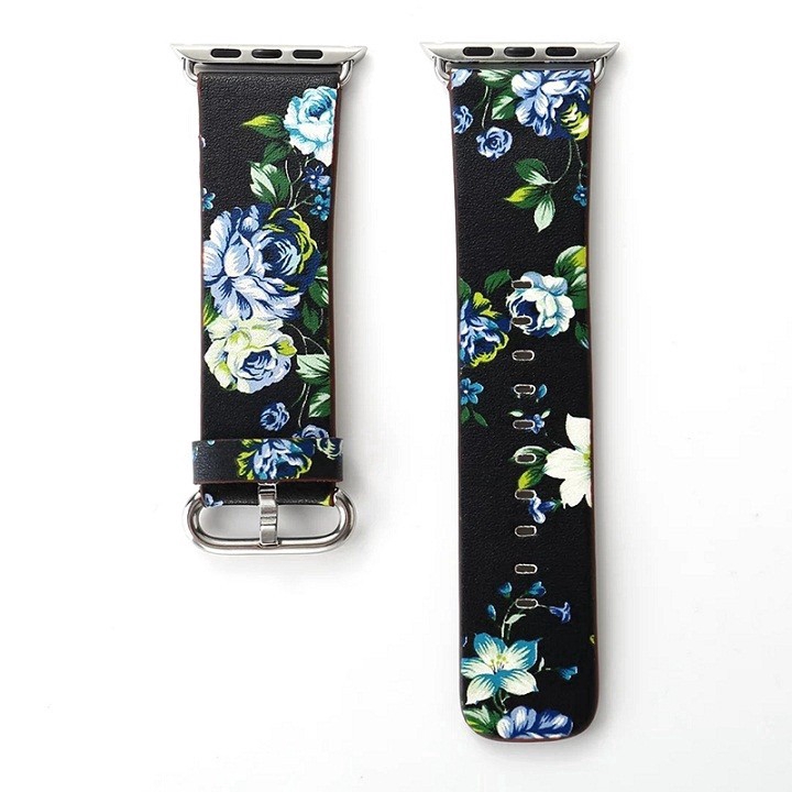 【Apple Watch Strap】Dây đeo bằng da cho đồng hồ thông minh Apple Watch Series  se / 6 / 5 / 4 3 / 2 / 1 ( 38mm / 42mm / 40mm / 44mm)