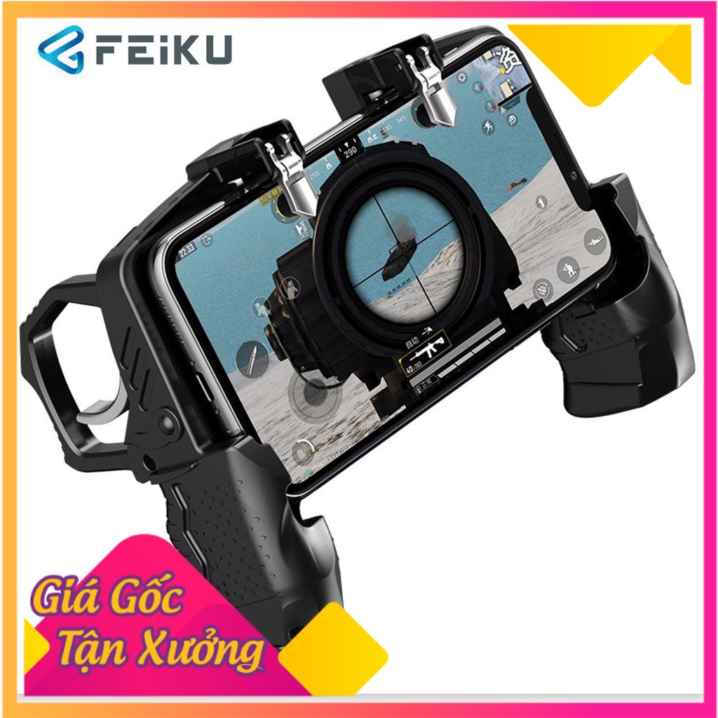 Feiku K21 Pubg Dụng Cụ Điều Khiển Trò Chơi Điện Thoại Di Động Tay Cầm Chơi Game Cho Người Hâm Mộ Chơi Game Nút Bắn Tay C
