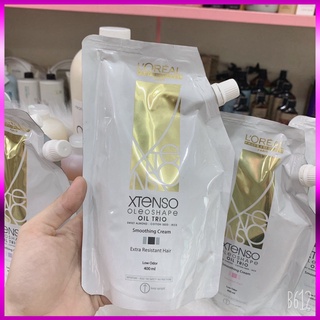 [ CHÍNH HÃNG ] (HCM) KEM UỐN VÀ DUỖI TÓC LOREAL X-TENSO 400ML