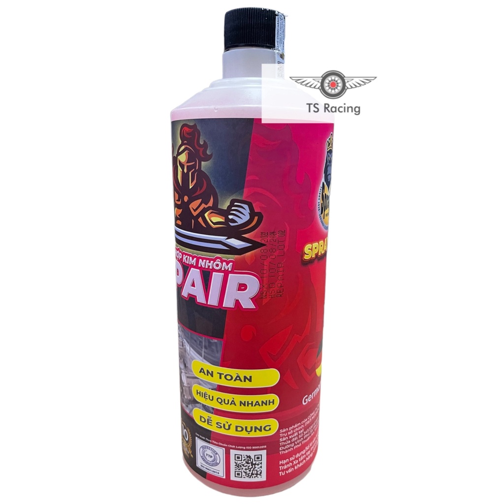Chai nhám tẩy rửa hợp kim nhôm, tẩy lốc máy, đầu bò, dàn chân xe máy, xịt vệ sinh sên, xích xe sprayking 1L chính hãng