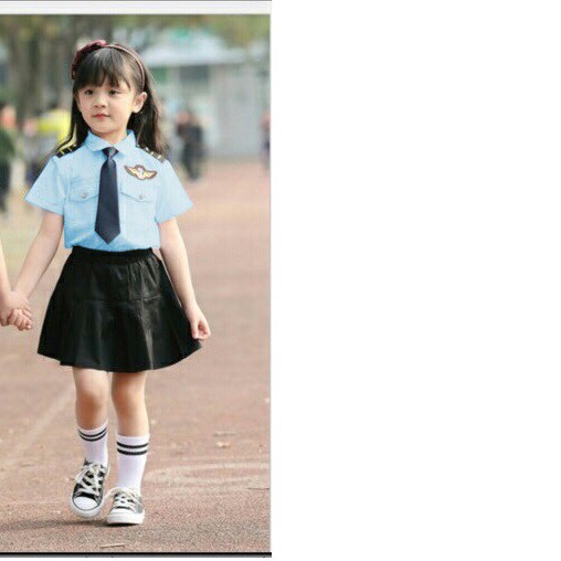 BỘ BÉ GÁI PHI CÔNG DIỆN MÙA HÈ ÁO THUN QUẦN KAKI HÀNG VNXK