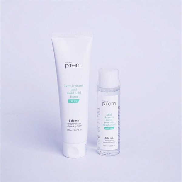 NƯỚC TẨY TRANG MAKE P:REM MILD CLEANSING KEEPS YOUR SKIN MOISTURIZED pH 5.5.