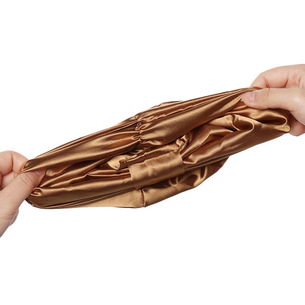 Mũ Trùm Đầu Kiêm Khăn Turban Thắt Nút Xếp Ly Thời Trang Hỗ Trợ Giấc Ngủ