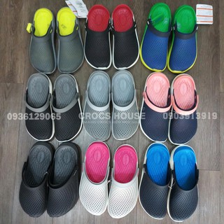 (Bảo hành+ chất lượng) Dép sục cross literide unisex hàng cao cấp, bảng màu 2 - cross hous