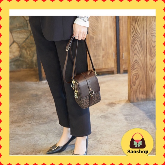 ` Túi xách đeo Chéo MK Chất Da Pu Cao Cấp Có 2 NGăn kéo khóa - Saoshop WINDY.COM