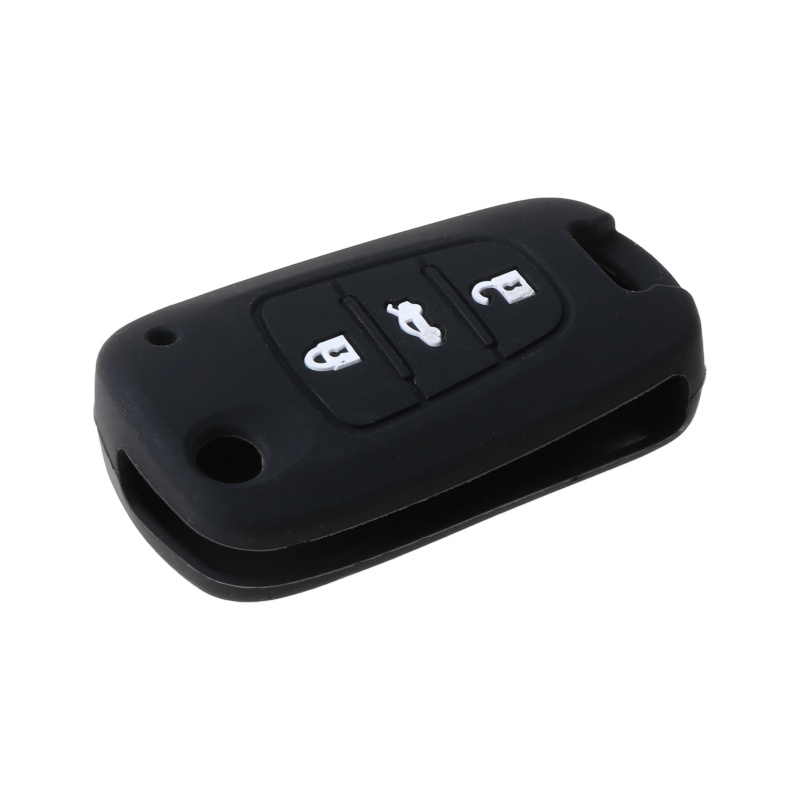 Vỏ Silicon Bảo Vệ Chìa Khóa Xe Hơi 3 Nút Bấm Dành Cho Hyundai i30 Verna Veloster