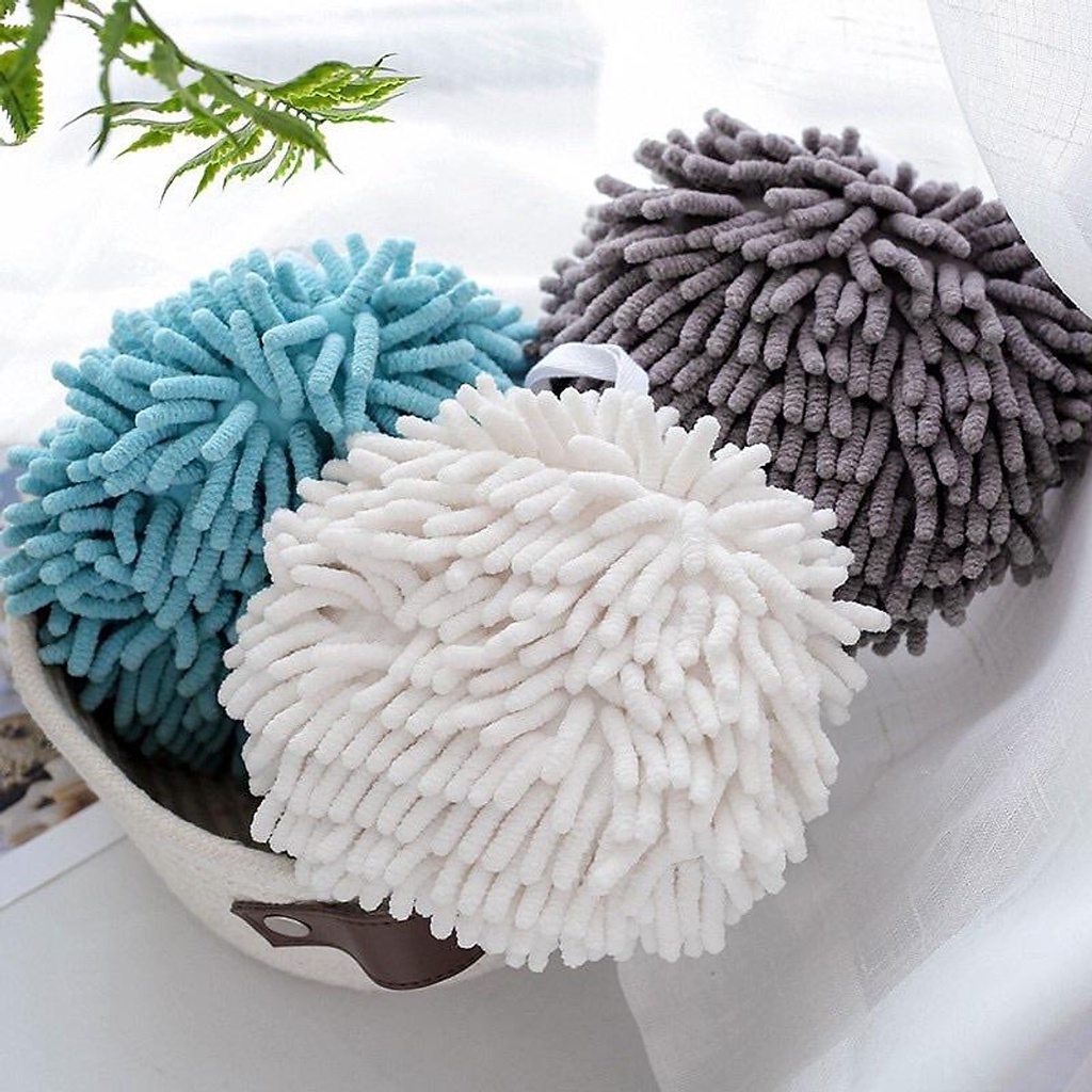 Khăn Lau Tay Tròn San Hô Thấm Hút Cực Tốt Cho Nhà Bếp, Nhà Tắm