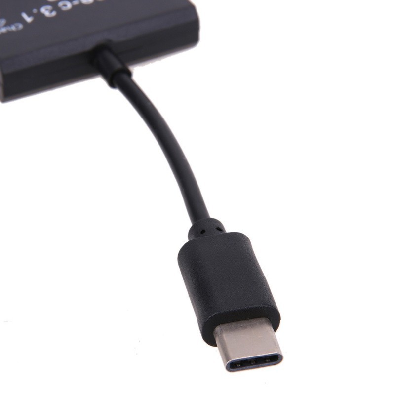 Cáp OTG Type-C ra 3 cổng USB