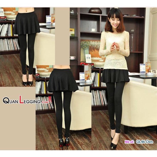 Quần legging liền váy đẹp